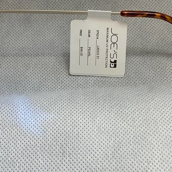 Joe’s Jeans Pearl Round Sunglasses Brown Lenses - Picture 6 of 9